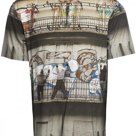 Herren Shirt Graffitti