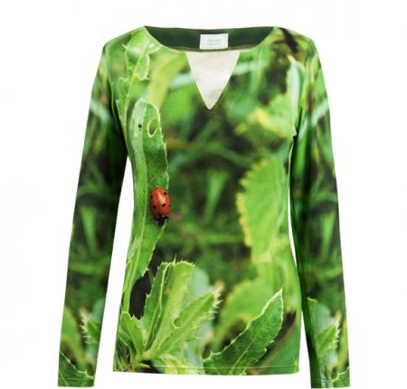 Langarm Shirt "Glück"