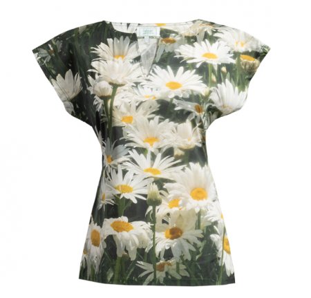 Kurzarm Shirt "Flower Power"