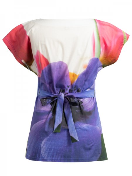 Short sleeve shirt "scent of flowers" - Image 4