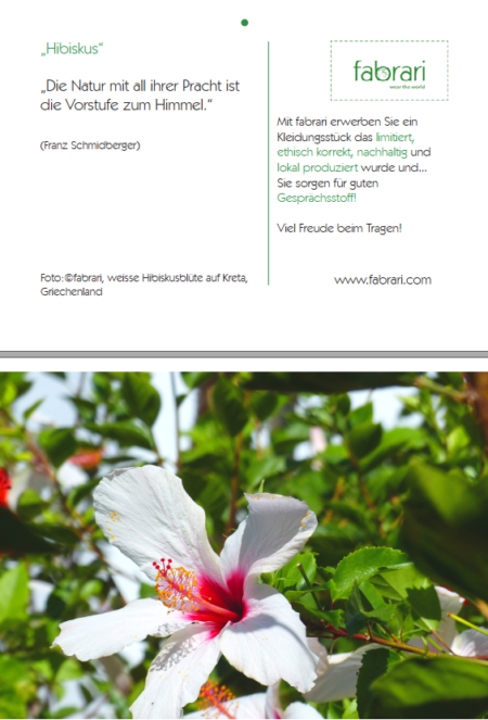 Designer Shirt "Hibiskus" – Bild 5