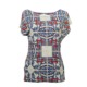 Sommer Shirt fabrari mit Azulejos Motiv