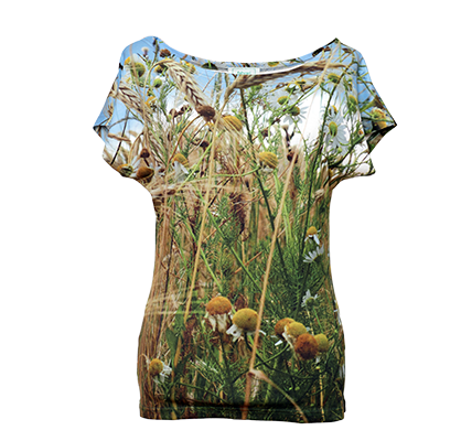 Shirt mit Naturmotiv-Print