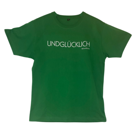Herren-T-Shirt "Undglücklich"