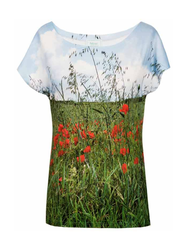 Viskose Jersey Shirt "Schönheit"