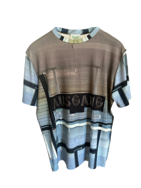 Herren Designer-Shirt "Exit"