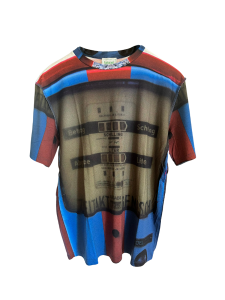 Herren Designer-Shirt "Tragbare Tankstelle"