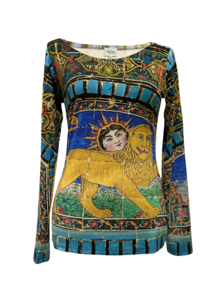 Designer Shirt „Sonne & Löwe"