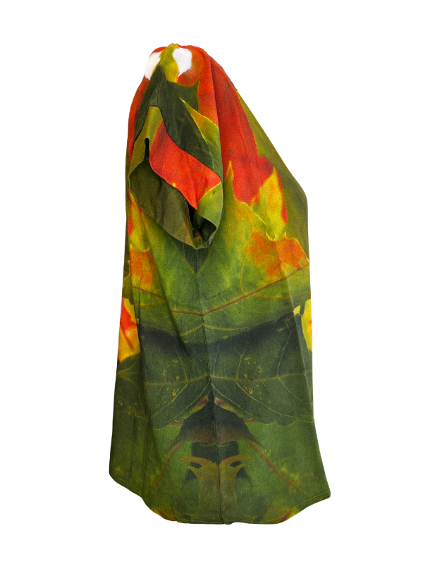 Viskose Shirt „Herbstfarben“ – Bild 3