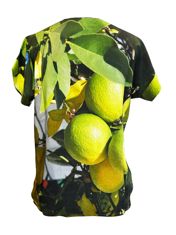 Viskose Shirt „Zitronen“ – Bild 2