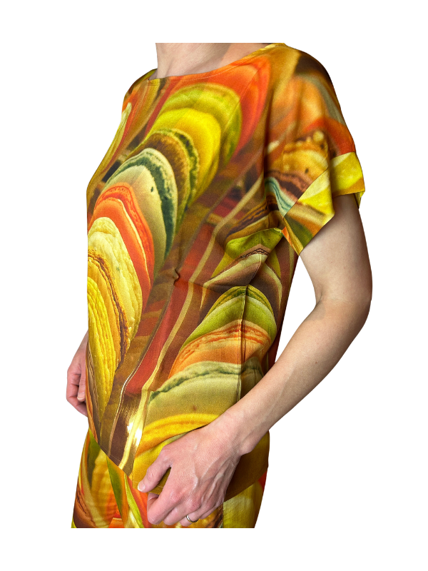 Viscose Designer Shirt „Macarons“ - Image 6