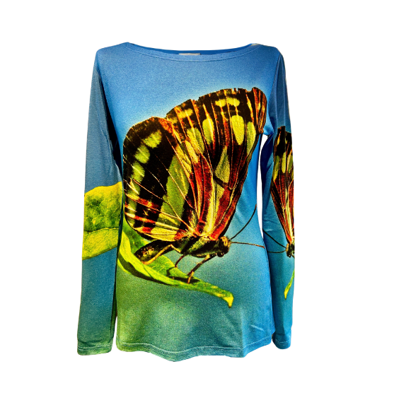 Langarmshirt „Zwischen Himmel und Erde" - nachhaltig & limitiert