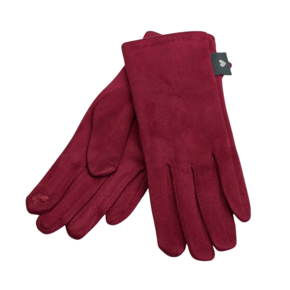 Handschuhe in Velourleder-Optik – Bild 4