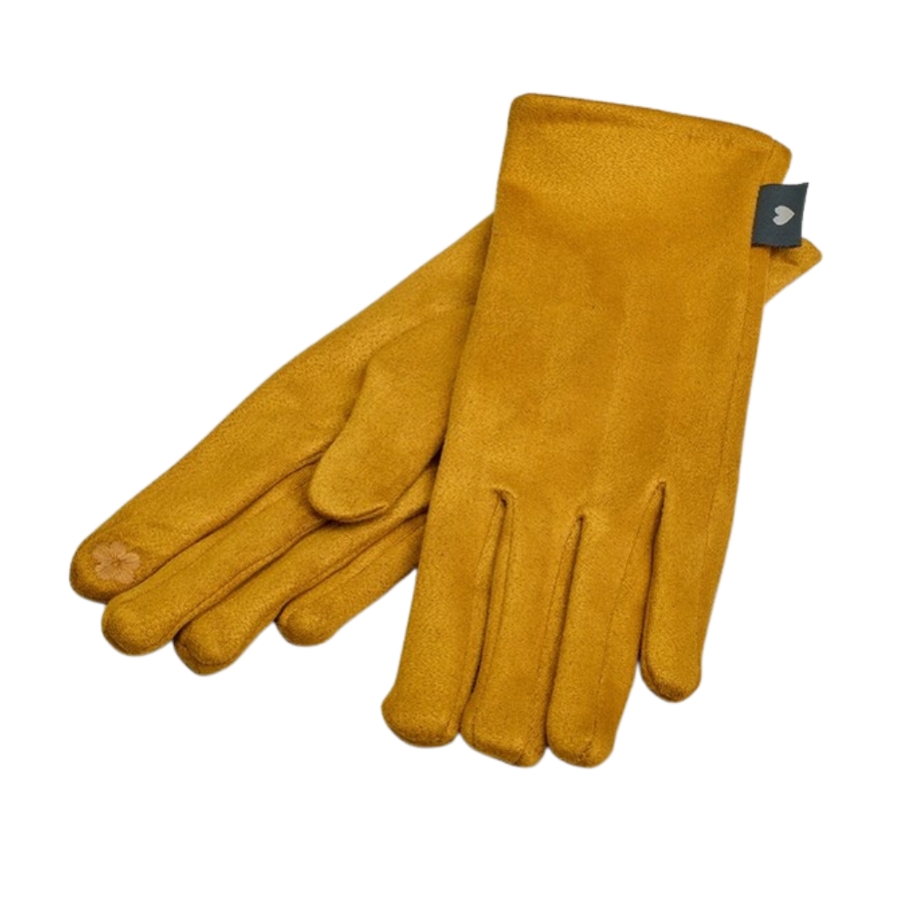 Handschuhe in Velourleder-Optik – Bild 7